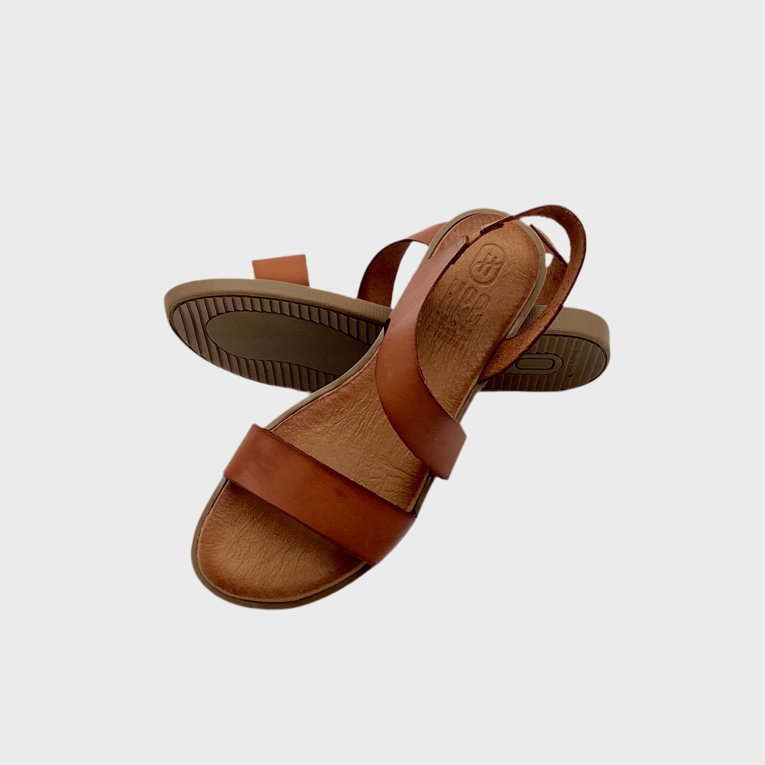 SANDALE VAQUETILLA zwei Riemchen - cuero