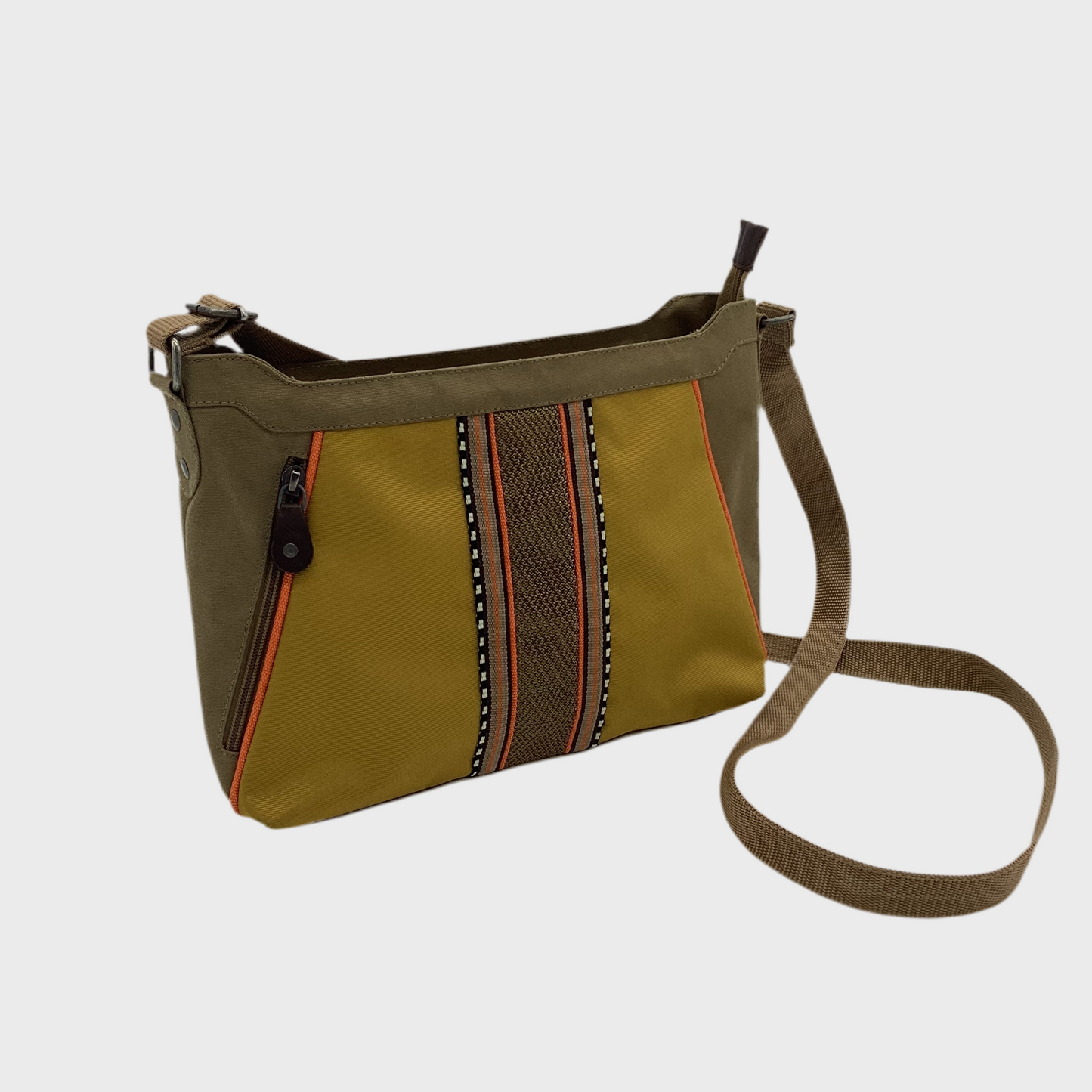 TASCHE SUZA BAG NET | SENF - OLIV