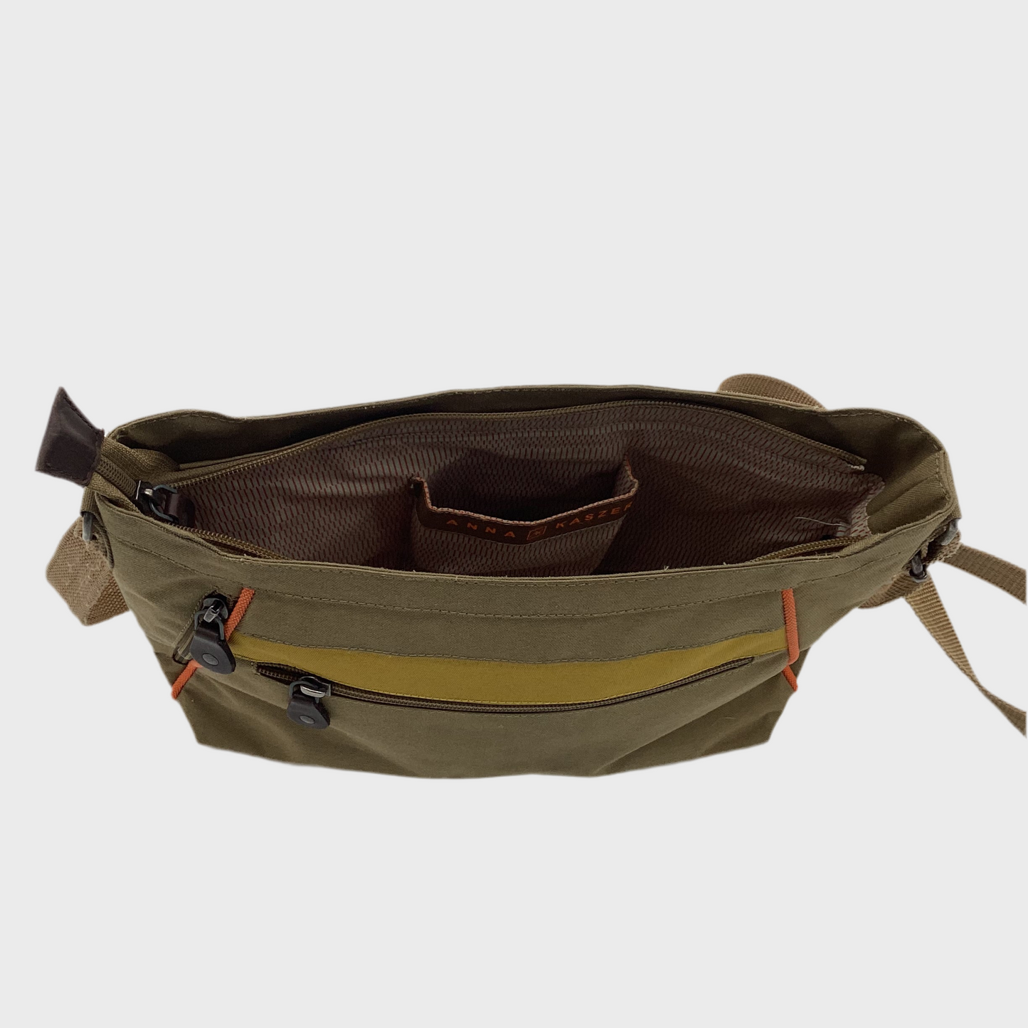 TASCHE SUZA BAG NET | SENF - OLIV