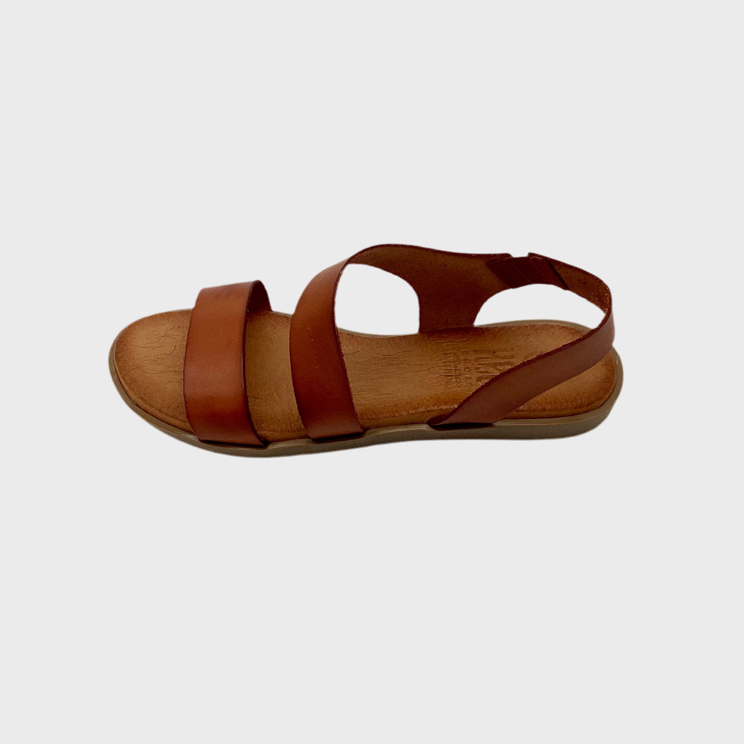 SANDALE VAQUETILLA zwei Riemchen - cuero