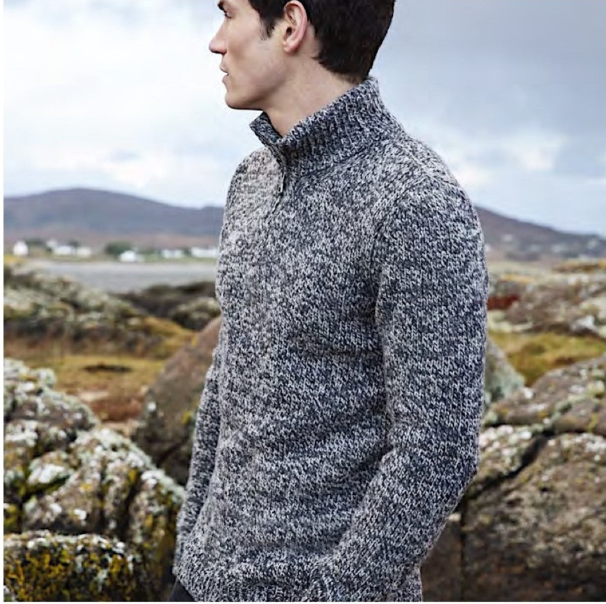 PULLOVER TROYER MÄNNER I MERINO - CASHMERE