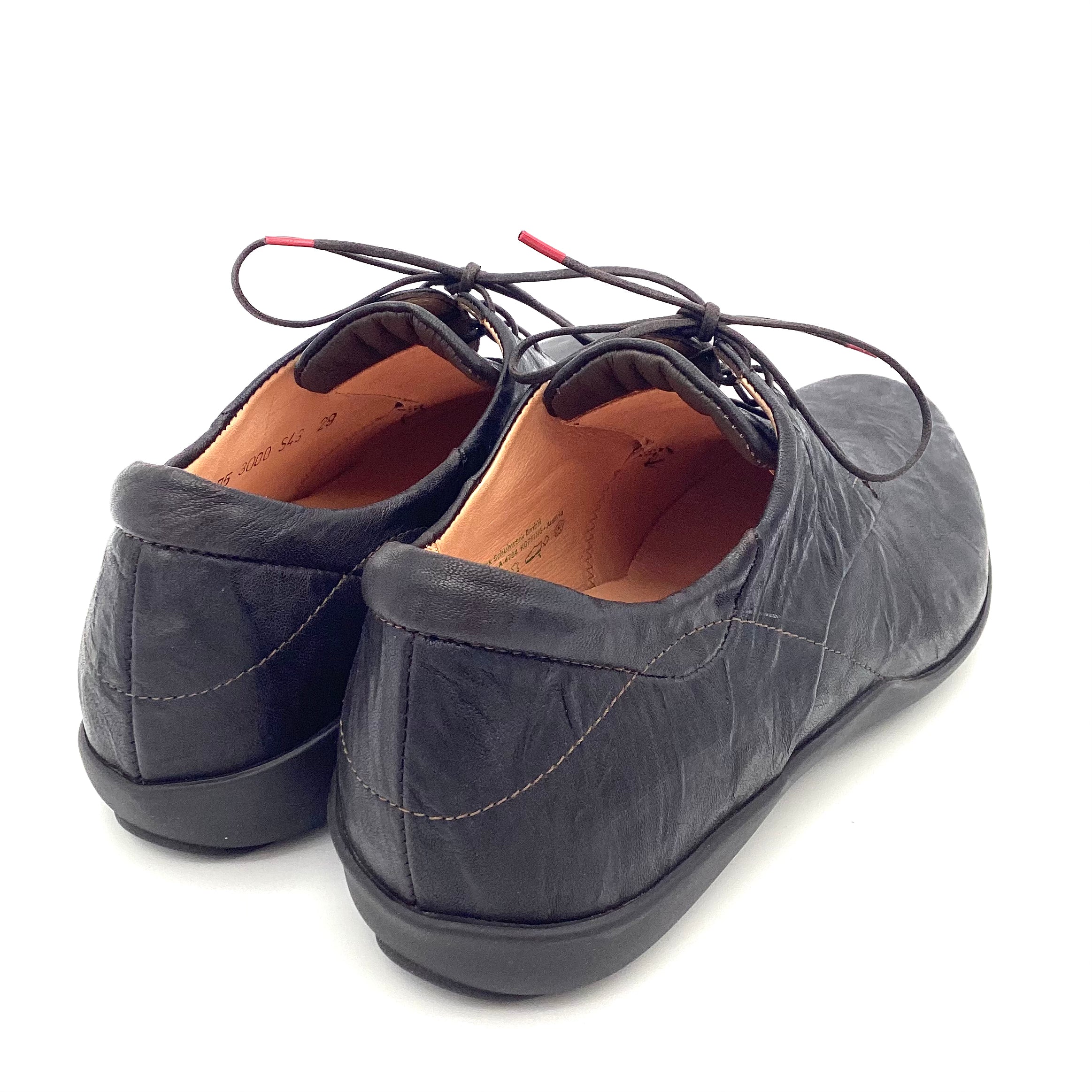 SCHNÜRSCHUH STONE - espressobraun