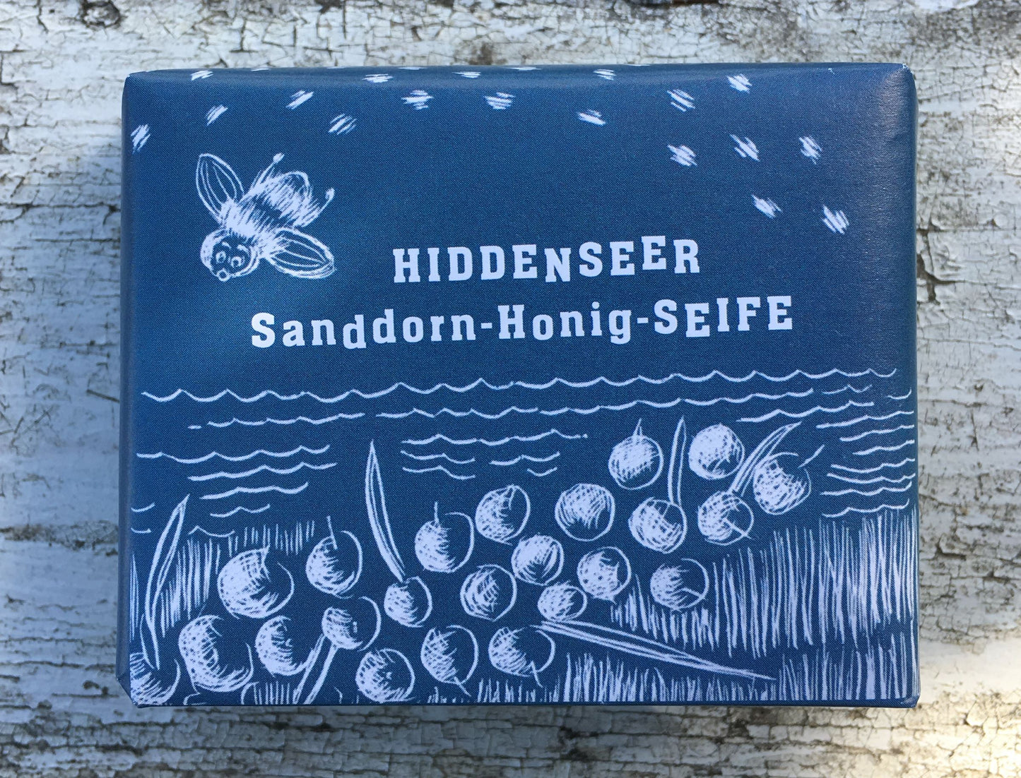 PFLANZENÖLSEIFE HIDDENSEER SANDORN-HONIG