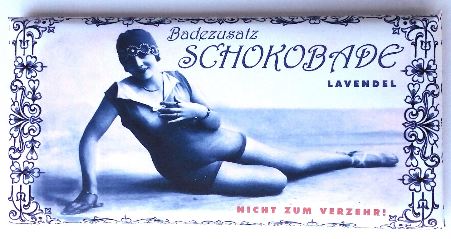 SCHOKOBADE LAVENDEL I BADEZUSATZ