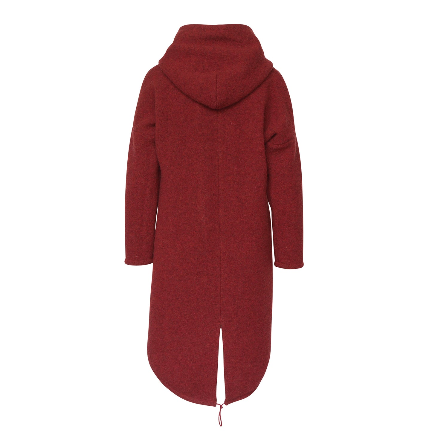 MANTEL ANNALINA I WOLLWALK rot