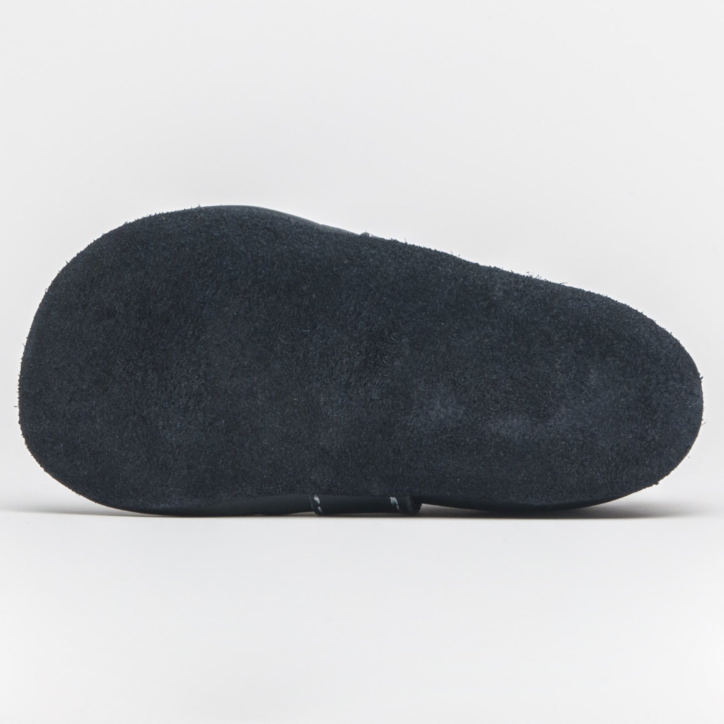KRABBELSCHUH ZEBRA I LEDERSOHLE - navy