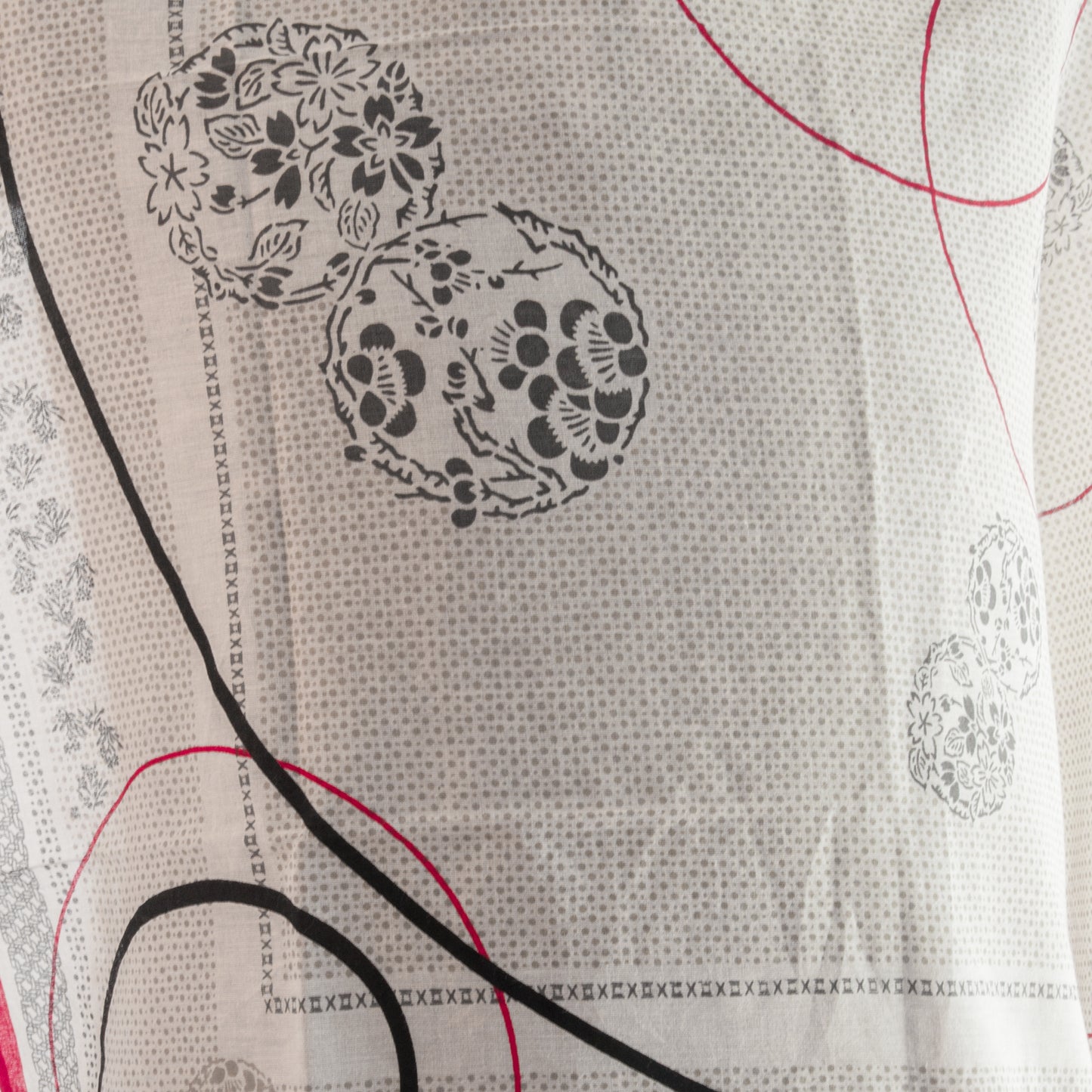 TUCH FOULARD CHERRY