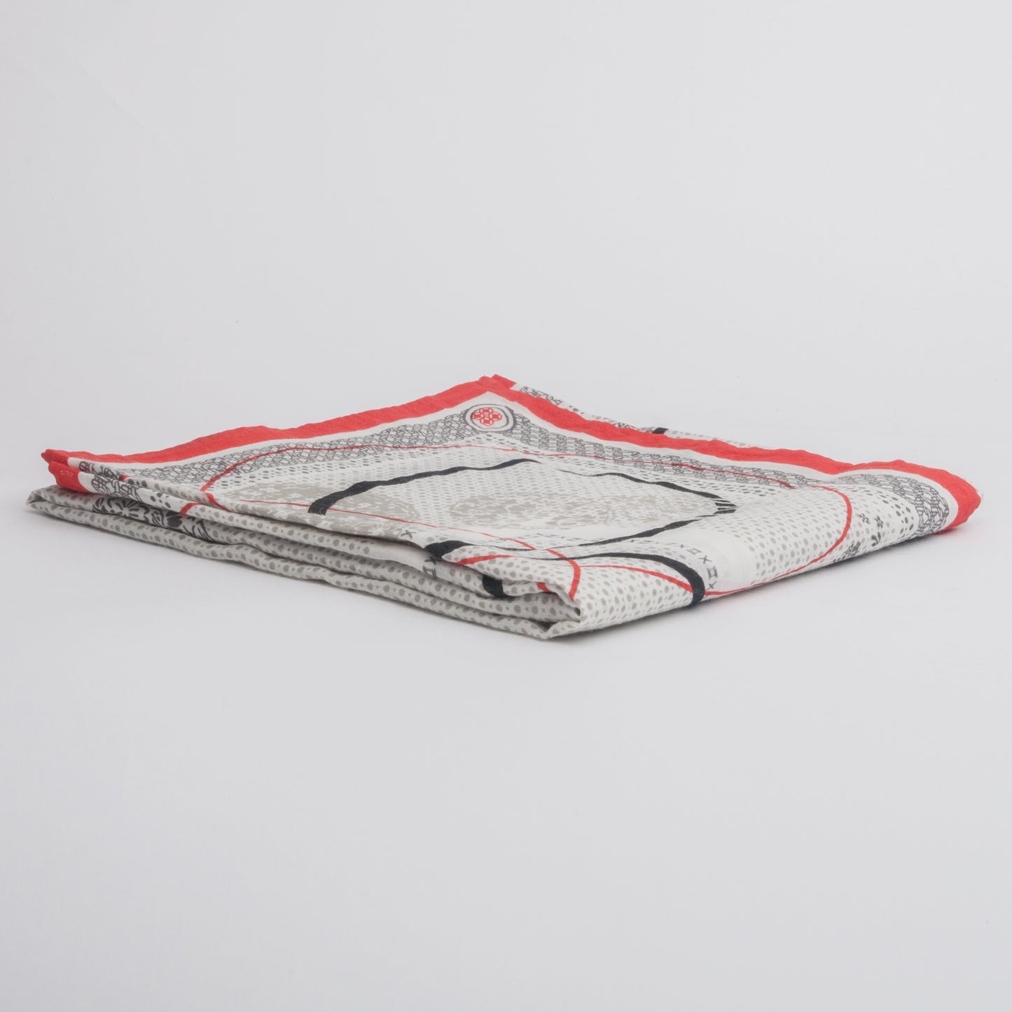 TUCH FOULARD CHERRY