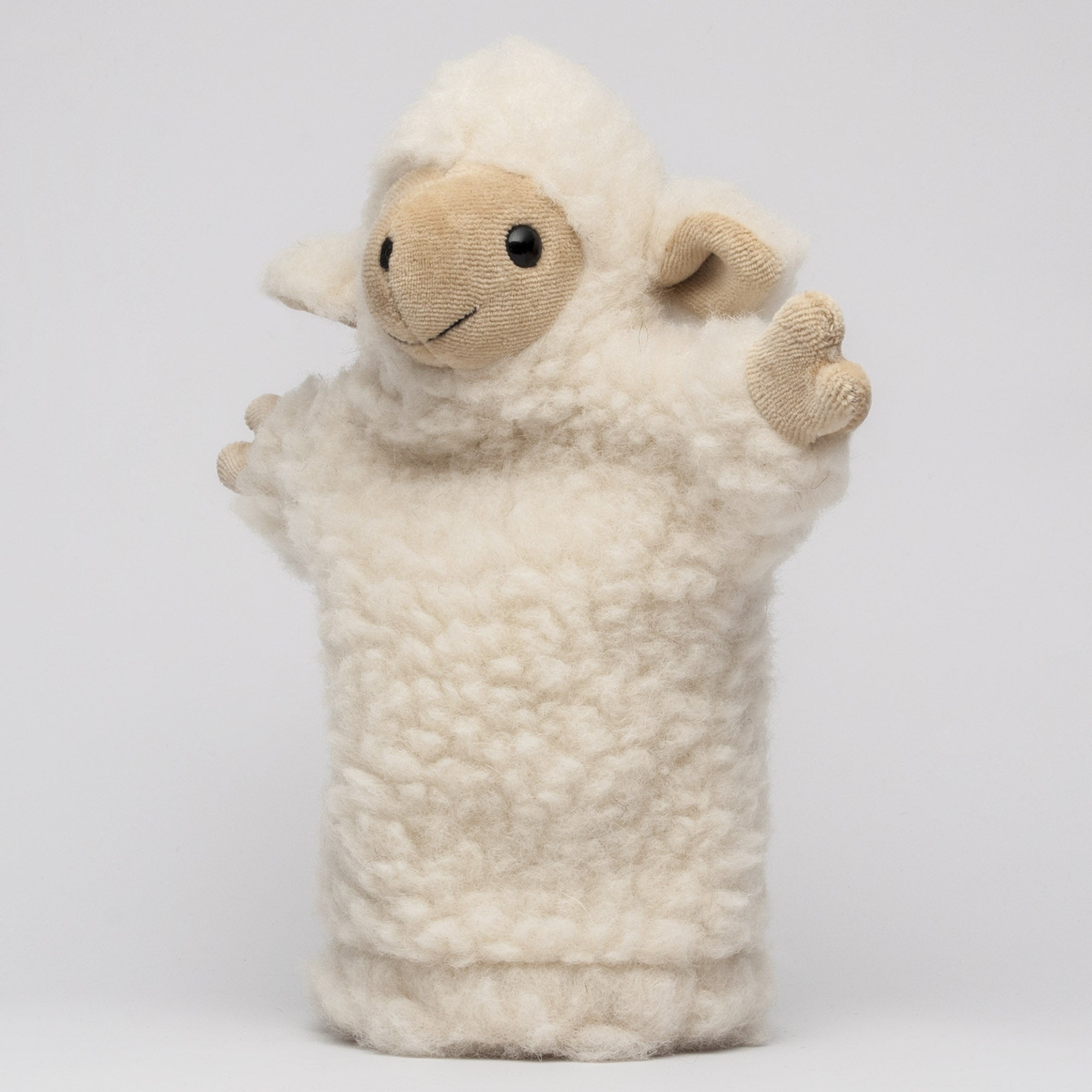 Handpuppe Lamm hell