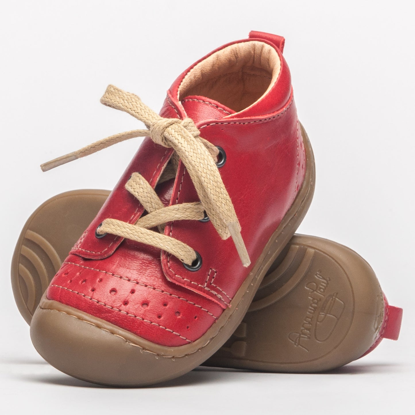 SCHNÜRSCHUH JAMES I rot