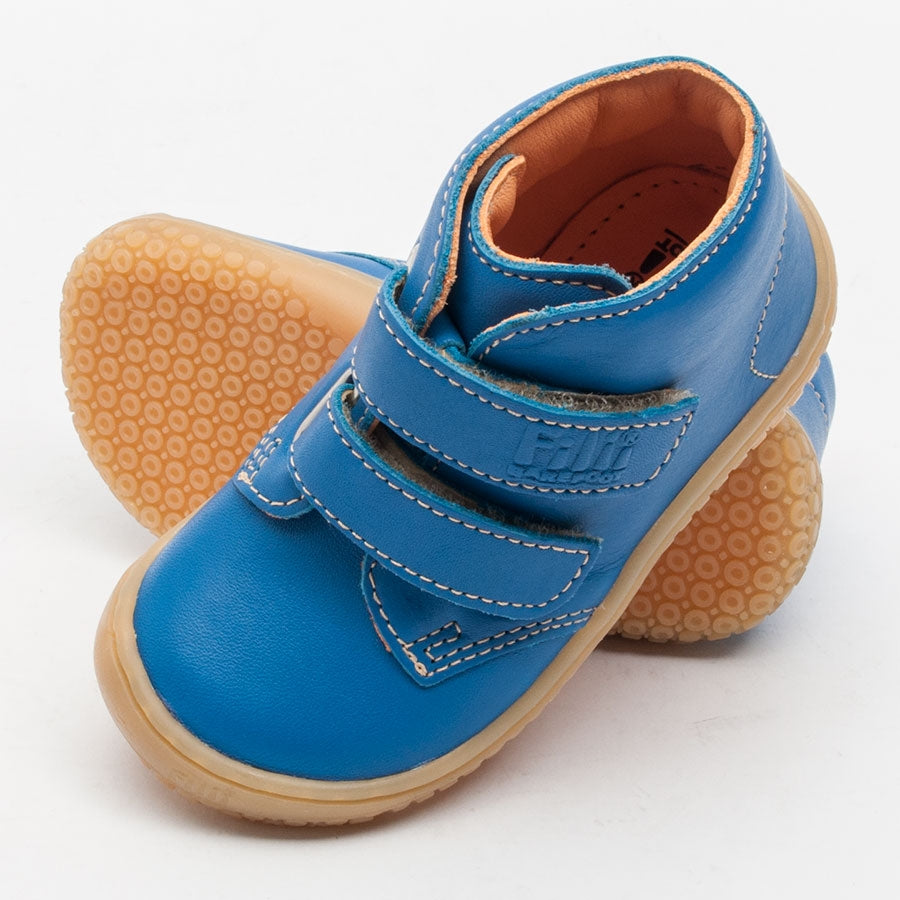Kinder Barfußschuhe - Klettschuh - hellblau