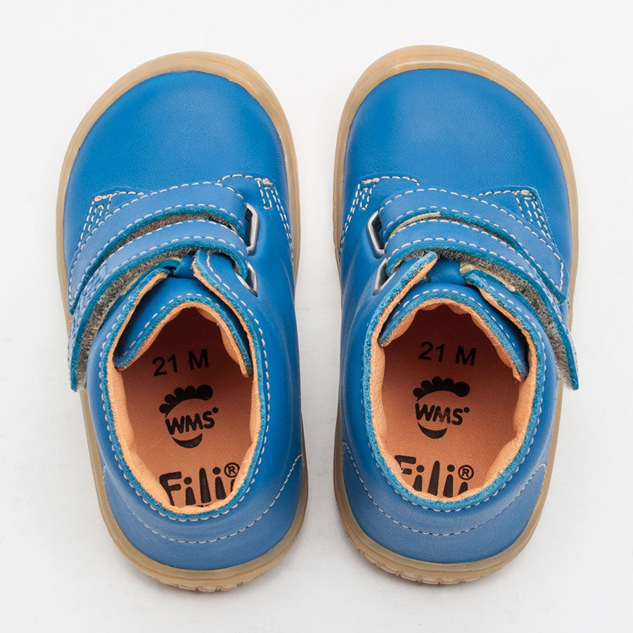Kinder Barfußschuhe - Klettschuh - hellblau