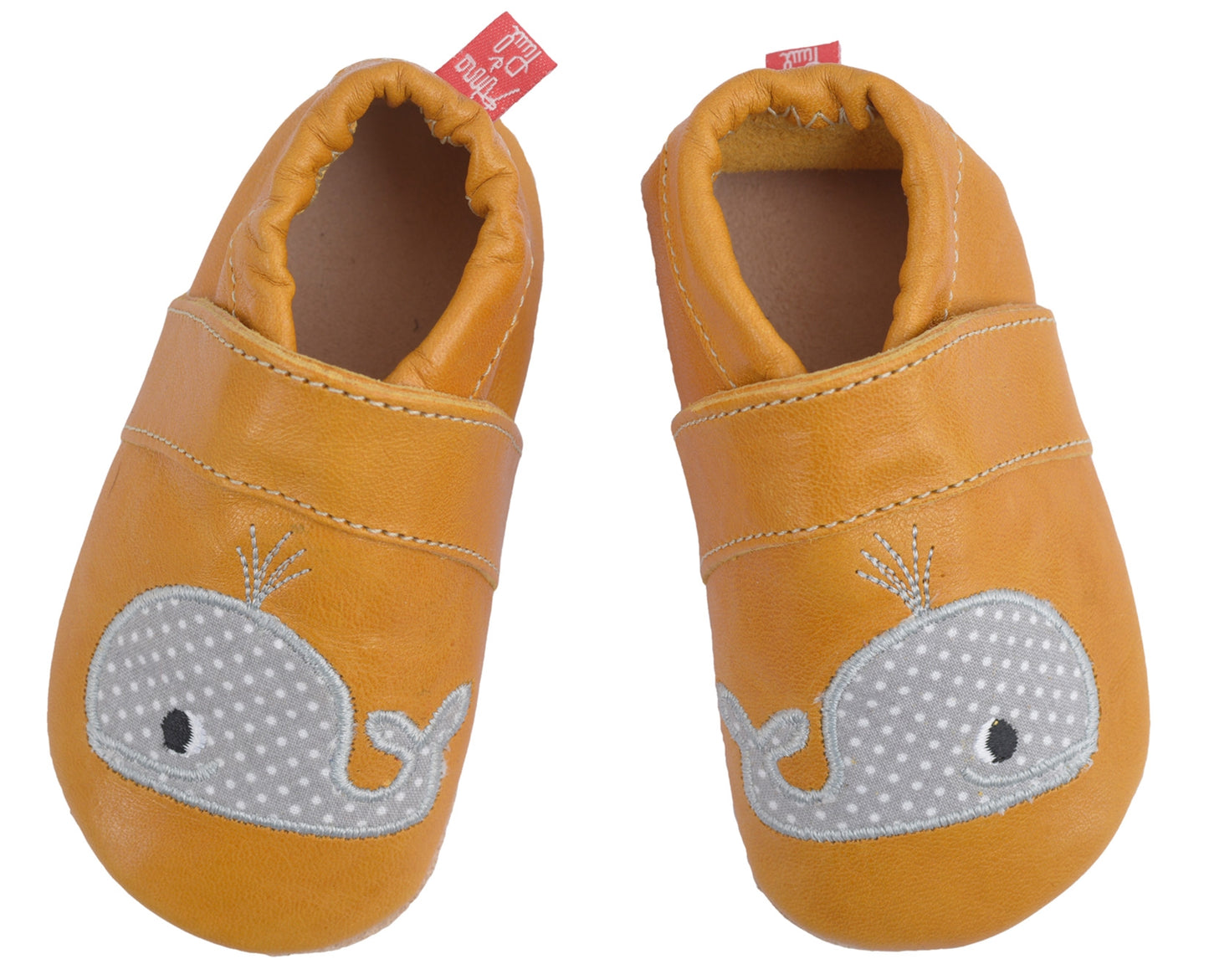 KABBELSCHUH WAL I LEDERSOHLE - gelb