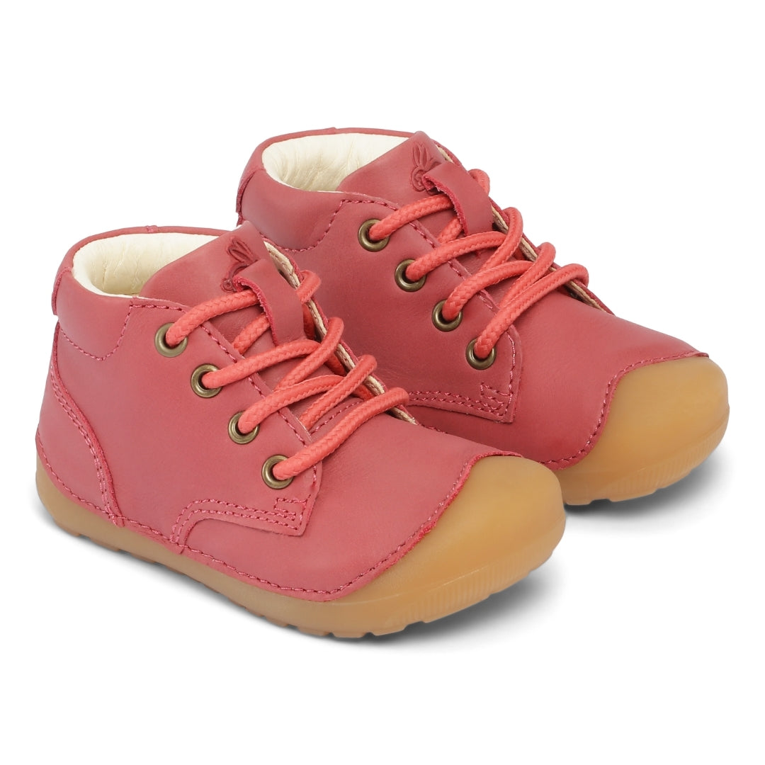 SCHNÜRSCHUH PETIT LACE - altrose