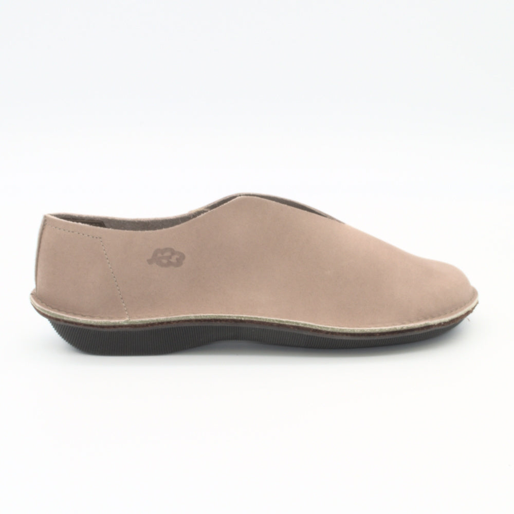 SLIPPER TWISK I VELOURLEDER