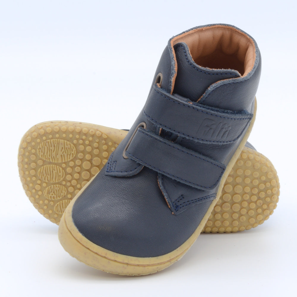 Kinder Barfußschuhe - Klettschuh - dunkelblau