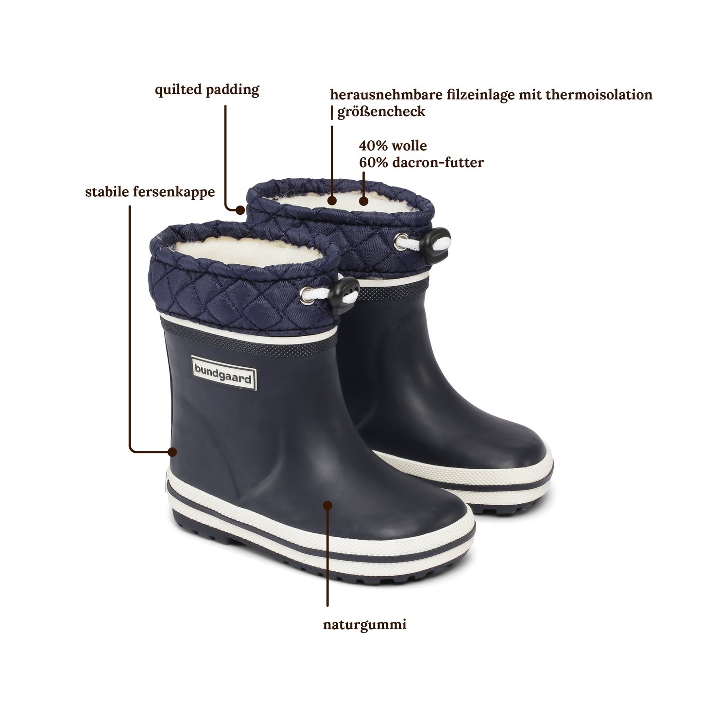 GUMMISTIEFEL SHORT WARM