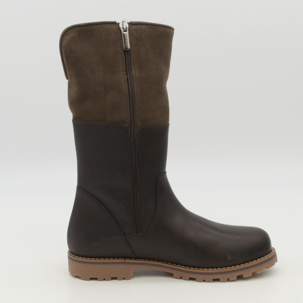 WINTERSTIEFEL MEMA I LAMMFELL - braun