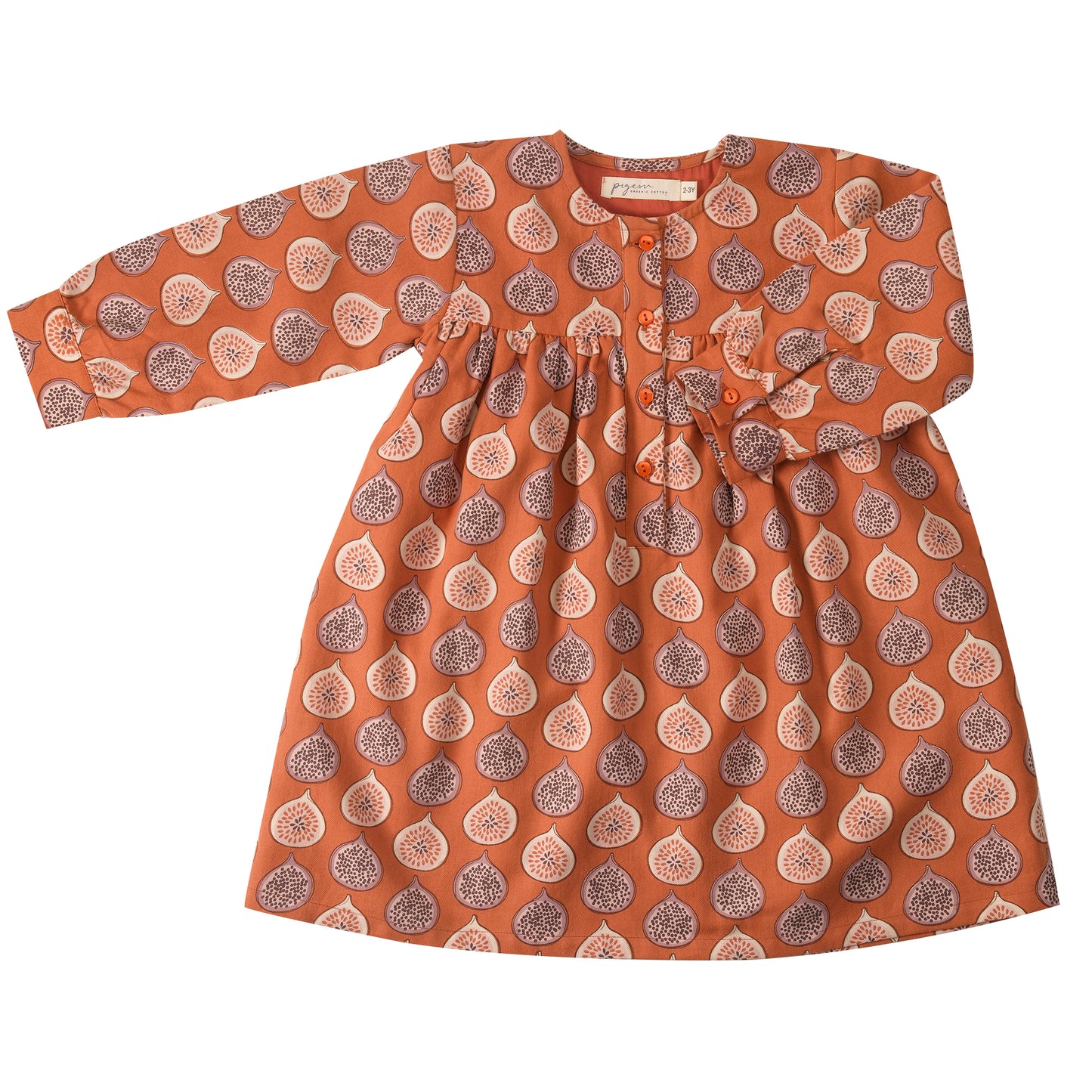 Kinder Kleid langärmlig I YOKE DRESS FIG