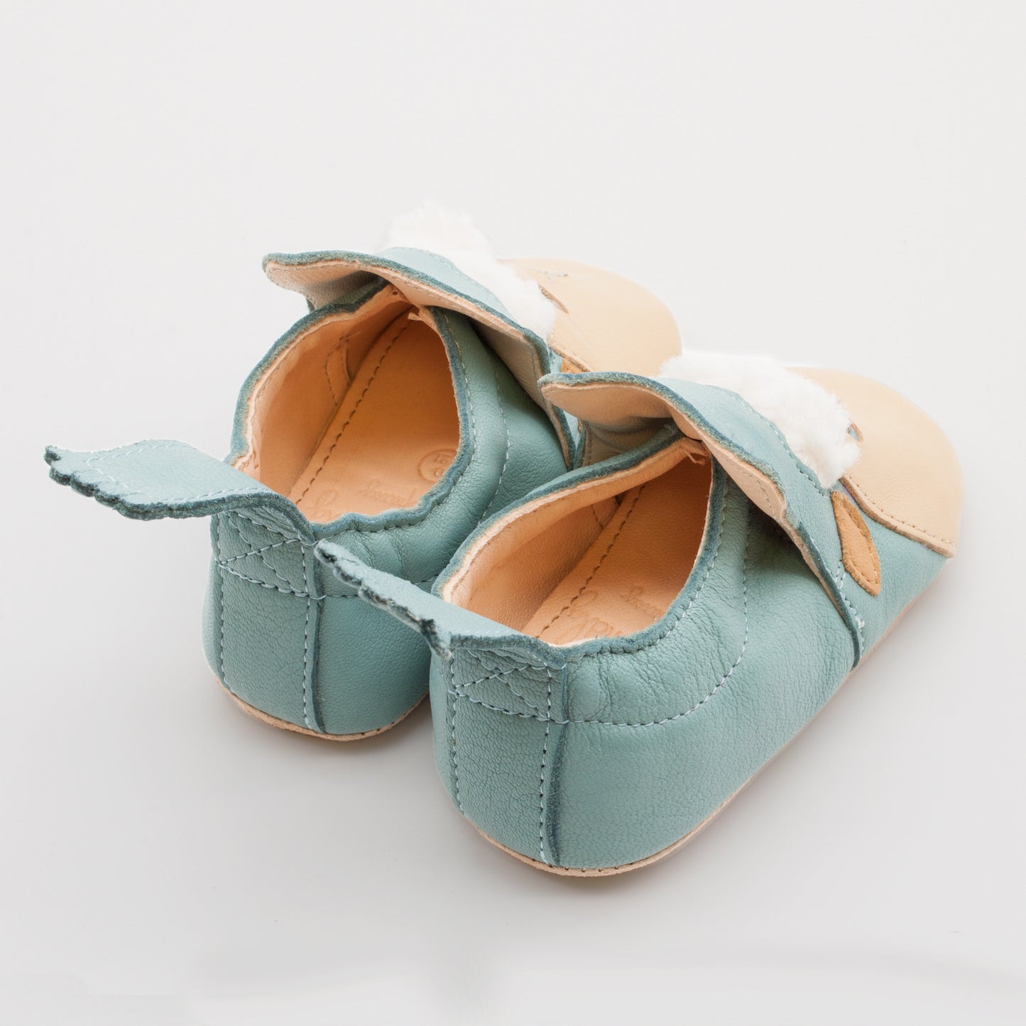 KRABBELSCHUH SCHAF BLUBLU MOUTON hellblau