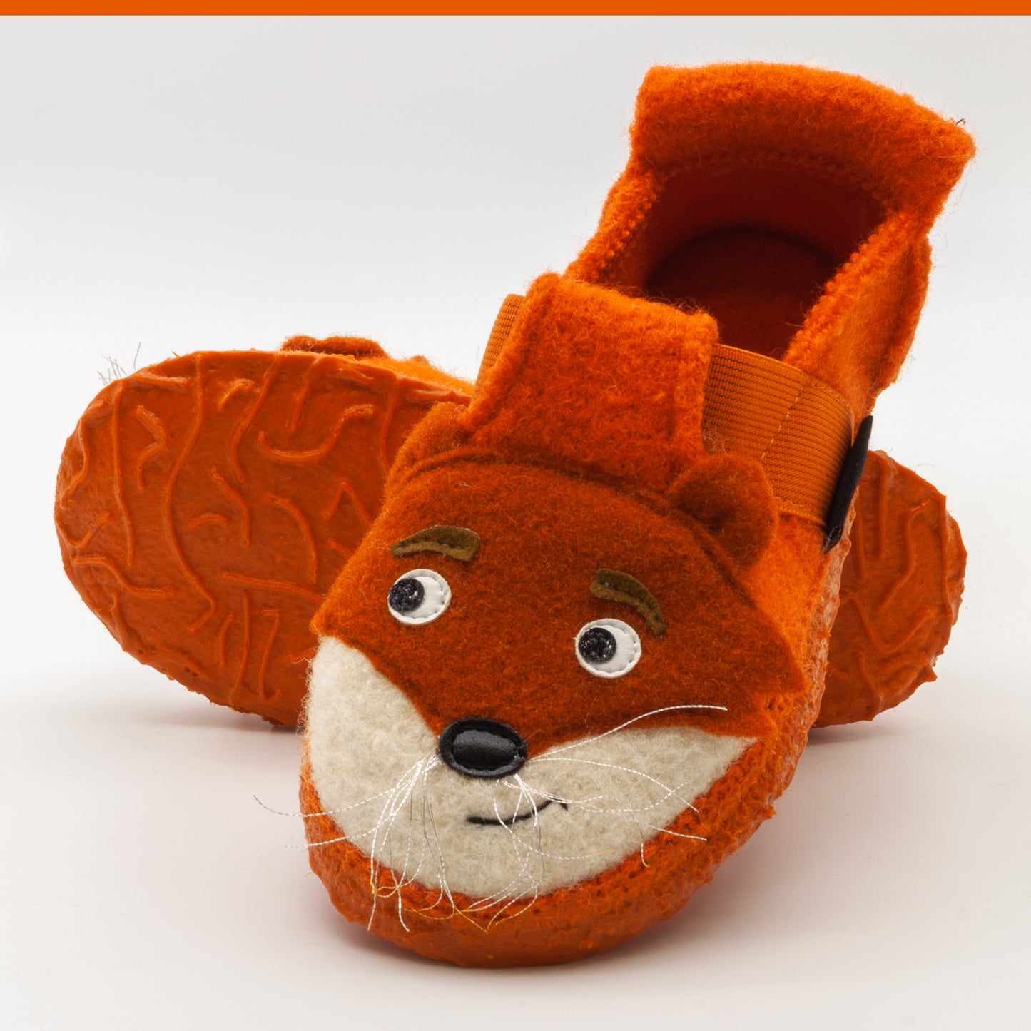 SLIPPER FOX I WOLLWALK