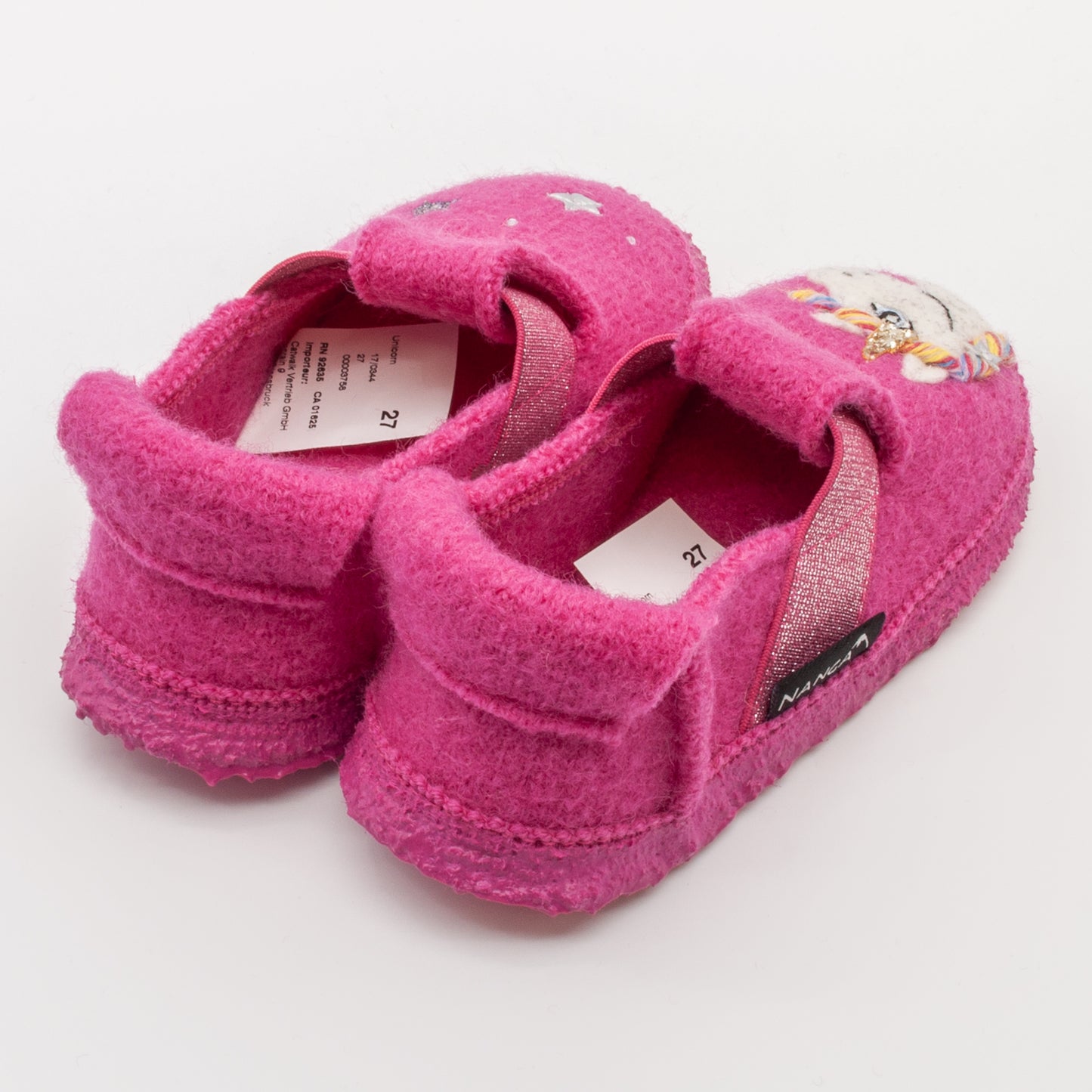 SLIPPER EINHORN I WOLLWALK