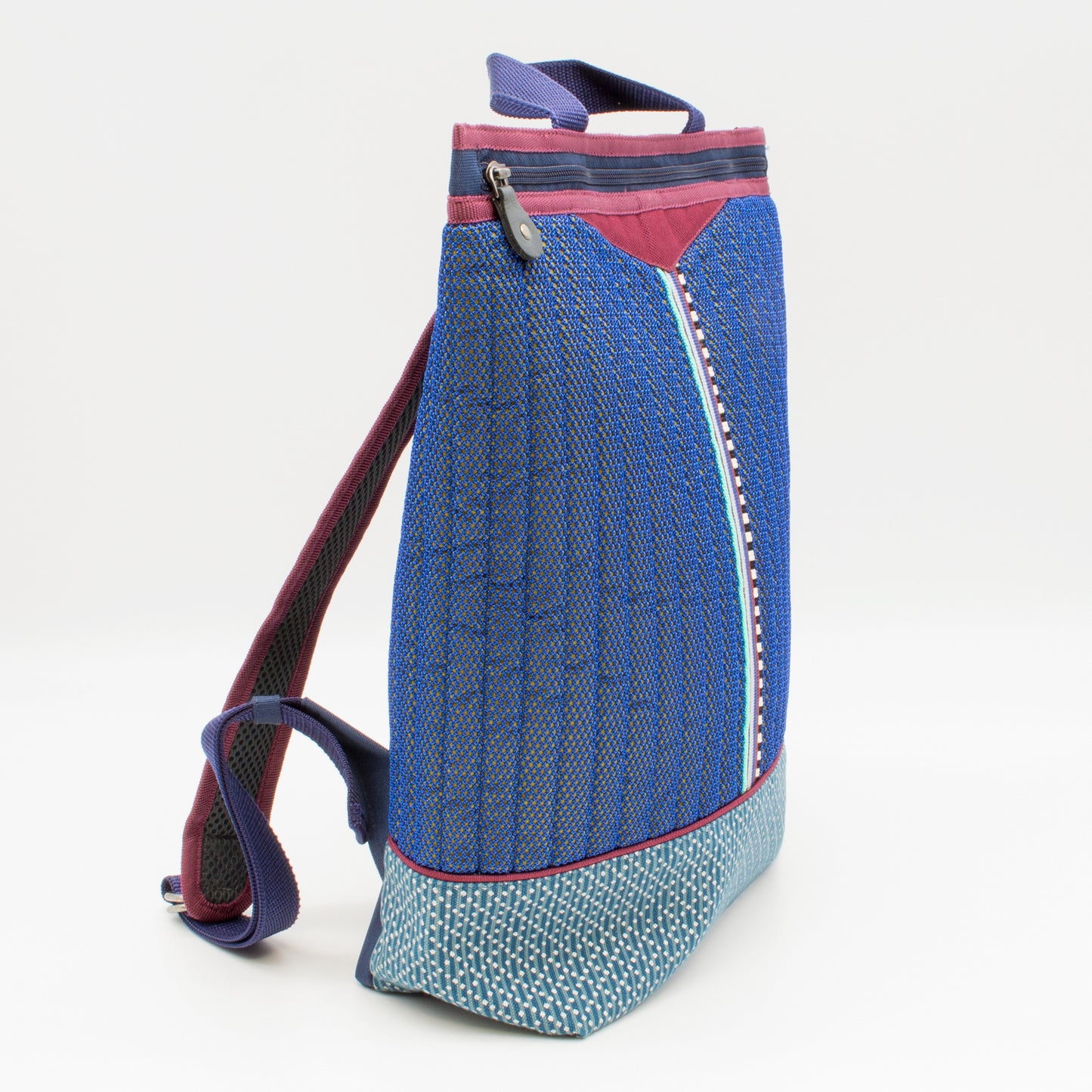 RUCKSACK SHELTA BAG NET - blau-wine