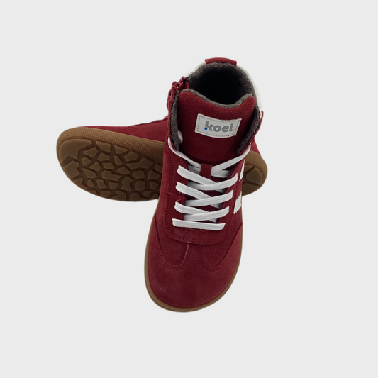 SNEAKER BAREFOOT DREW MARINO I WOLLVLIES - rot