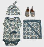 BABYDECKE MIT KAPUZE - SQUIRREL