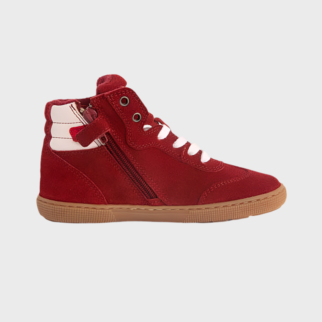 SNEAKER BAREFOOT DREW MARINO I WOLLVLIES - rot