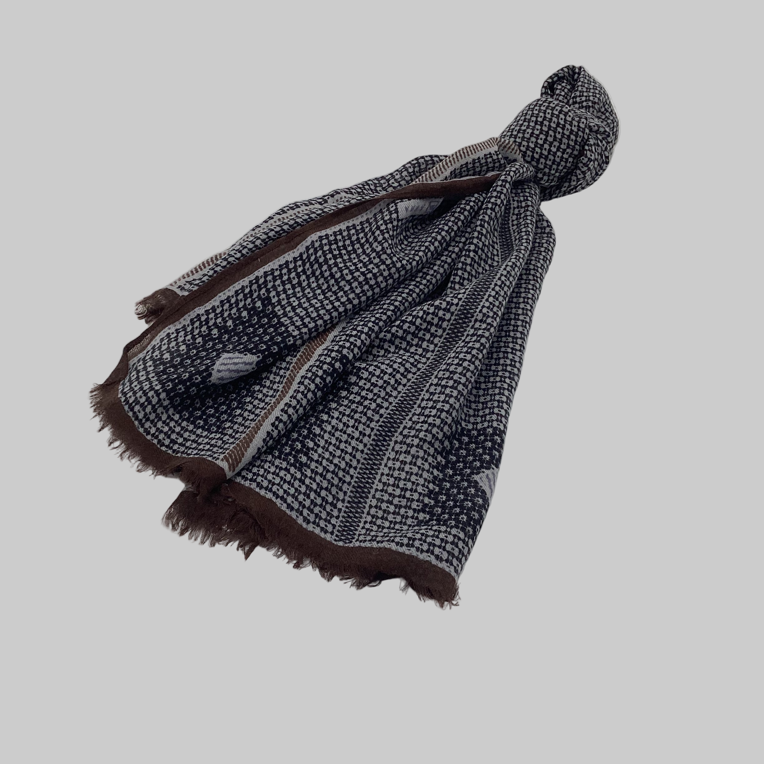 SCHAL KAYO I WOLLE- SEIDE - sparrow