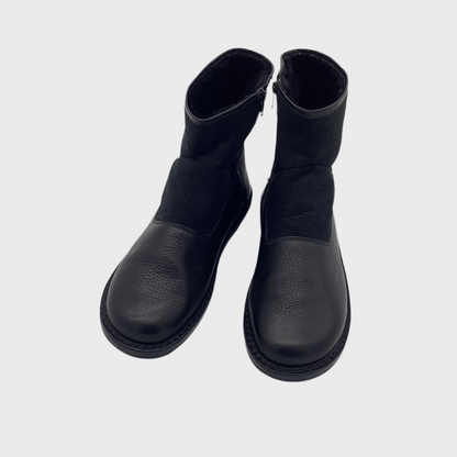 STIEFEL DAMEN I NELE FELLGEFÜTTERT - schwarz