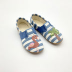 KINDER-HAUSSCHUH SLIPPER FLAMINGO I BAUMWOLLE