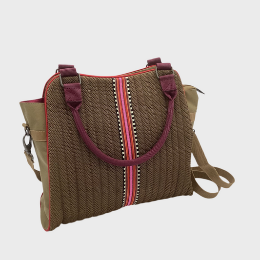 TASCHE OPIA BAG NET - oliv