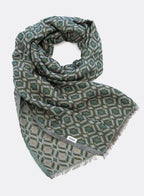 SCHAL LIEVE I BIO BAUMWOLLE - oliv