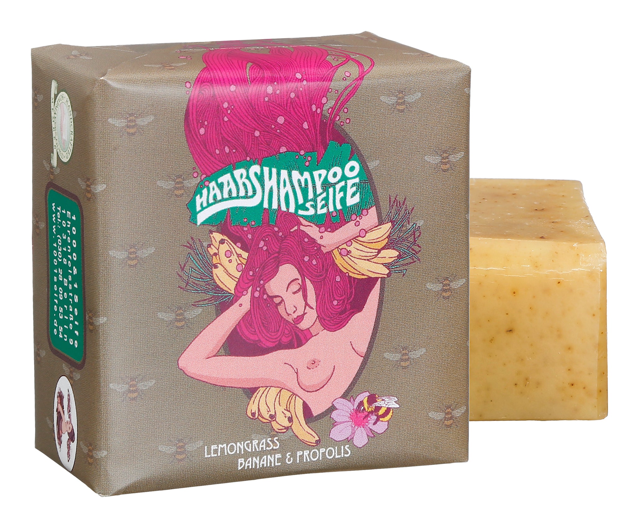 HAARSHAMPOOSEIFE I LEMONGRASS BANANE PROPOLIS