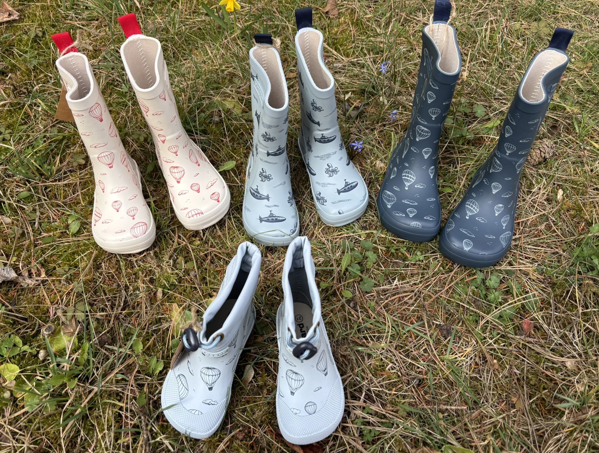 Gummistiefel CHARLY I Submarine - ivory - creme