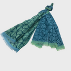 SCHAL LOTUS I MODAL -  BAUMWOLLE grün