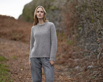 PULLOVER LOCHMUSTER I ALPAKA