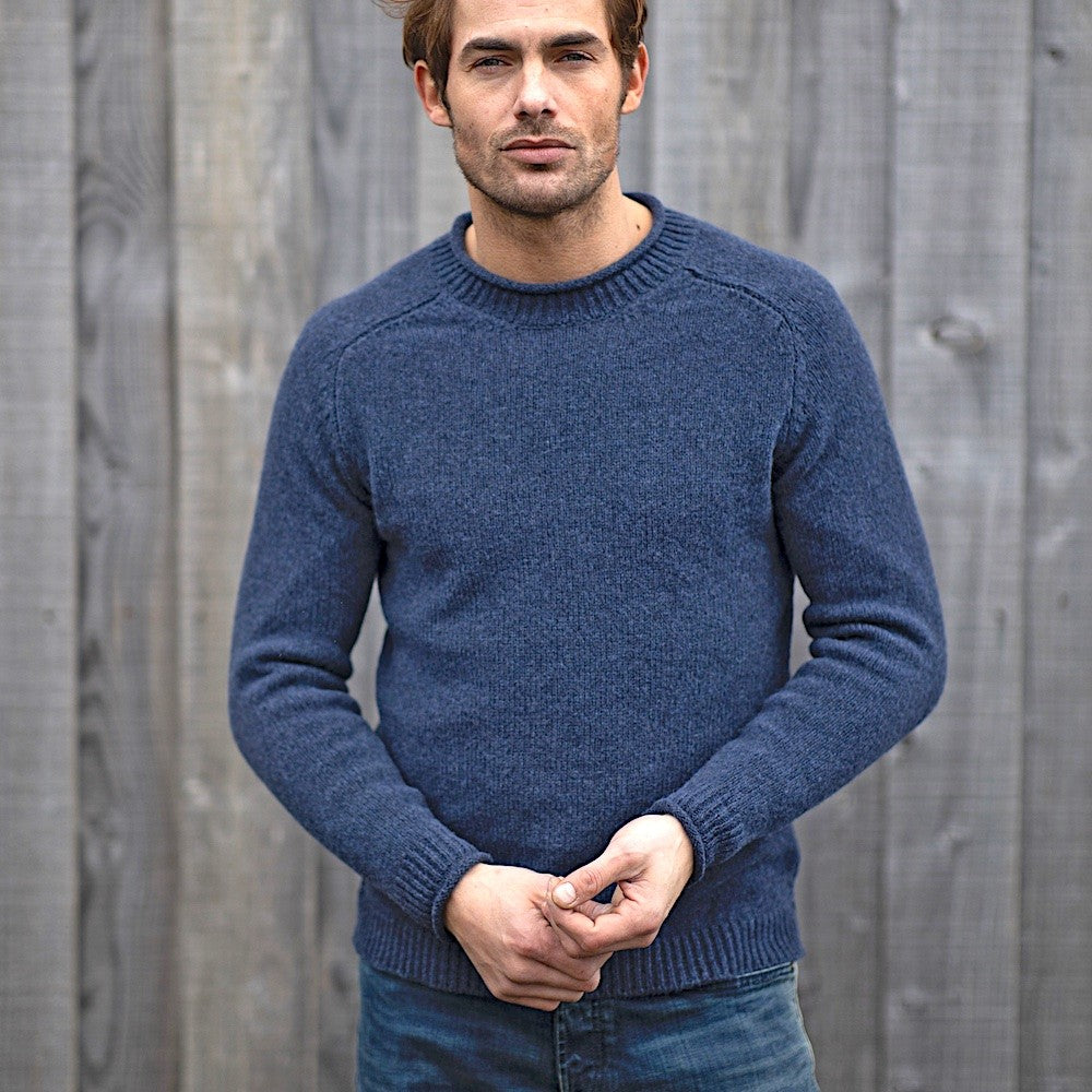 PULLOVER RAGLAN I WOLLE KASCHMIR