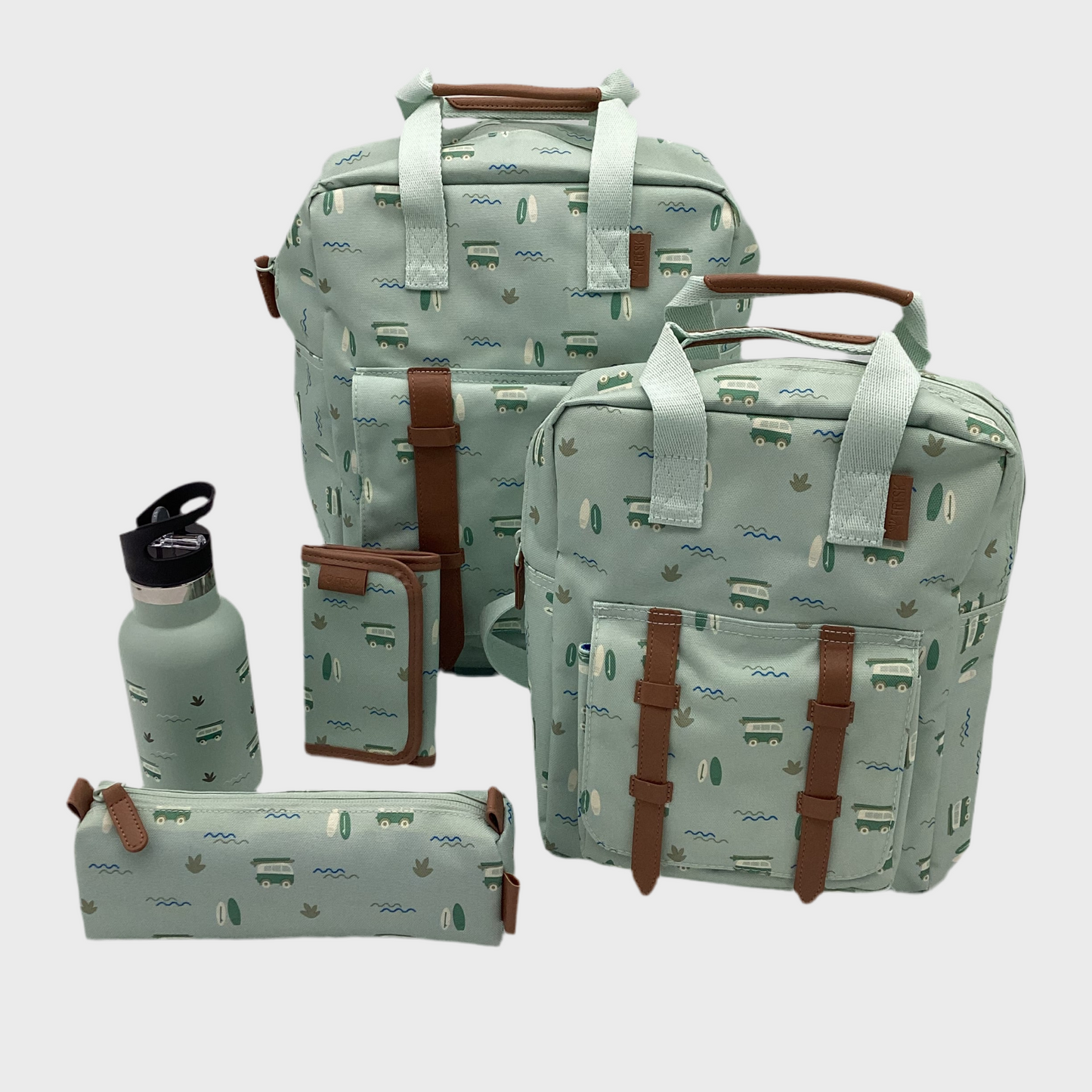 RUCKSACK GROSS I SURF BOY - mint grün
