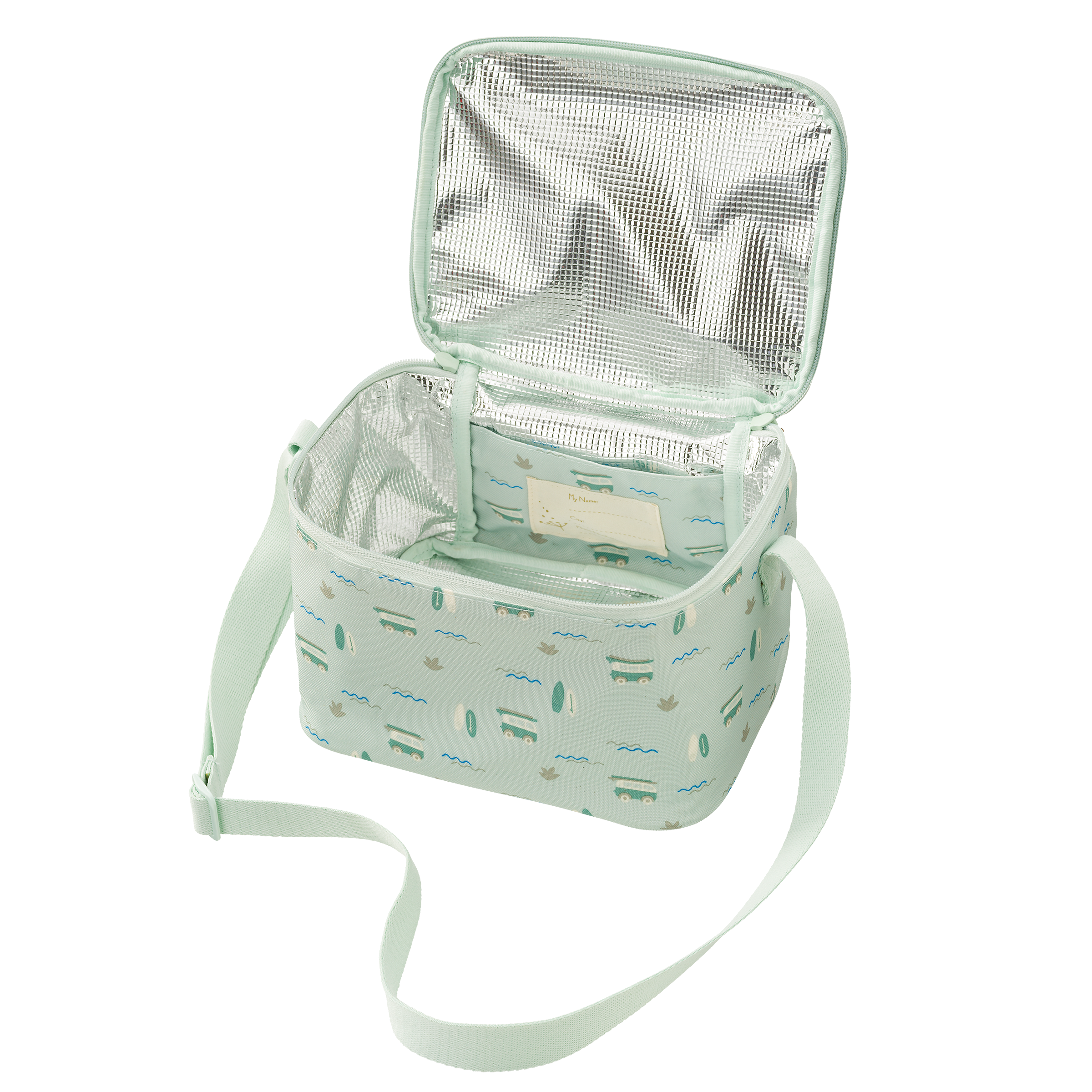 Kinder KÜHLTASCHE I SURF BOY - mint
