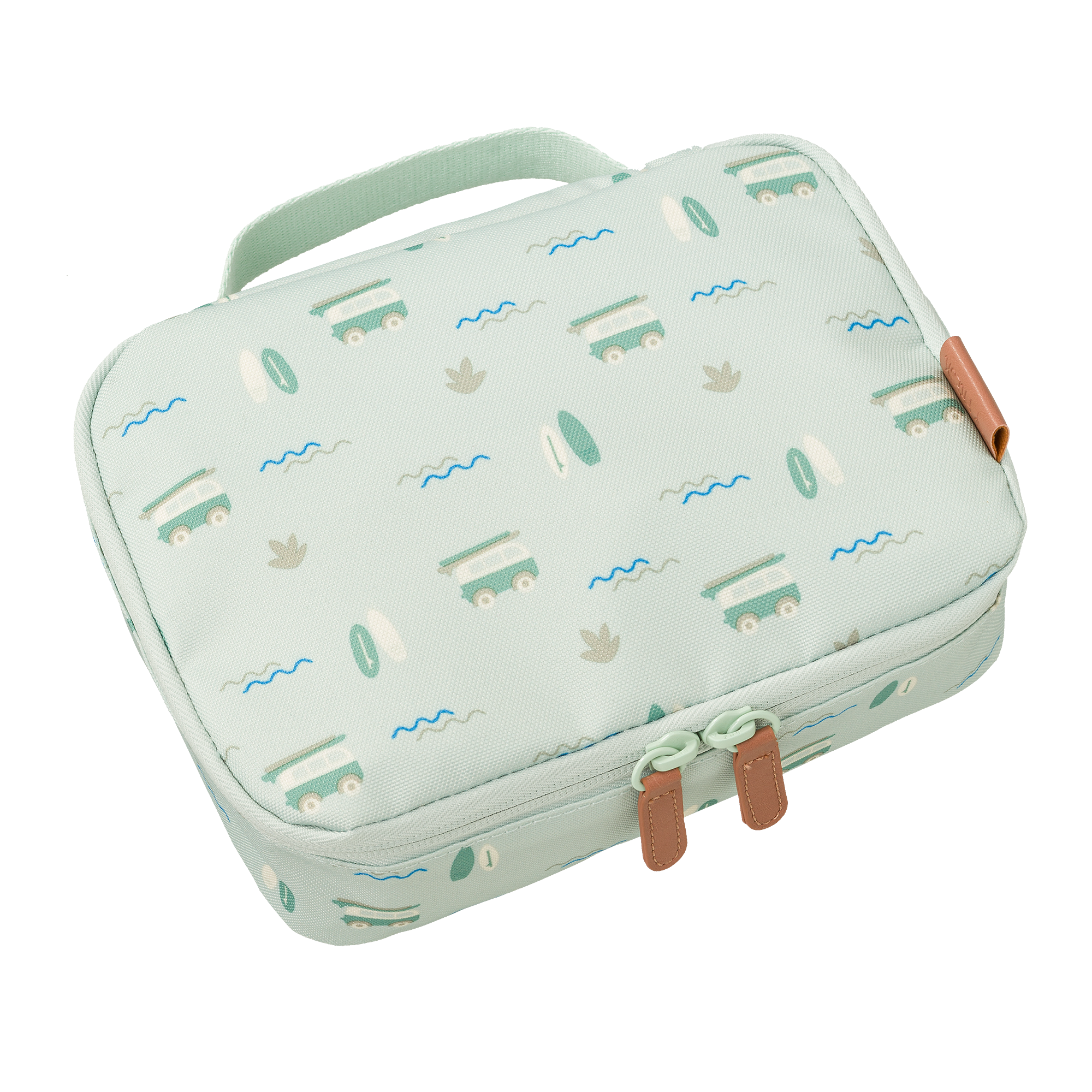 Kinder KÜHLTASCHE I SURF BOY - mint