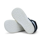 SNEAKER DANISH I NAPPA blau - weiß