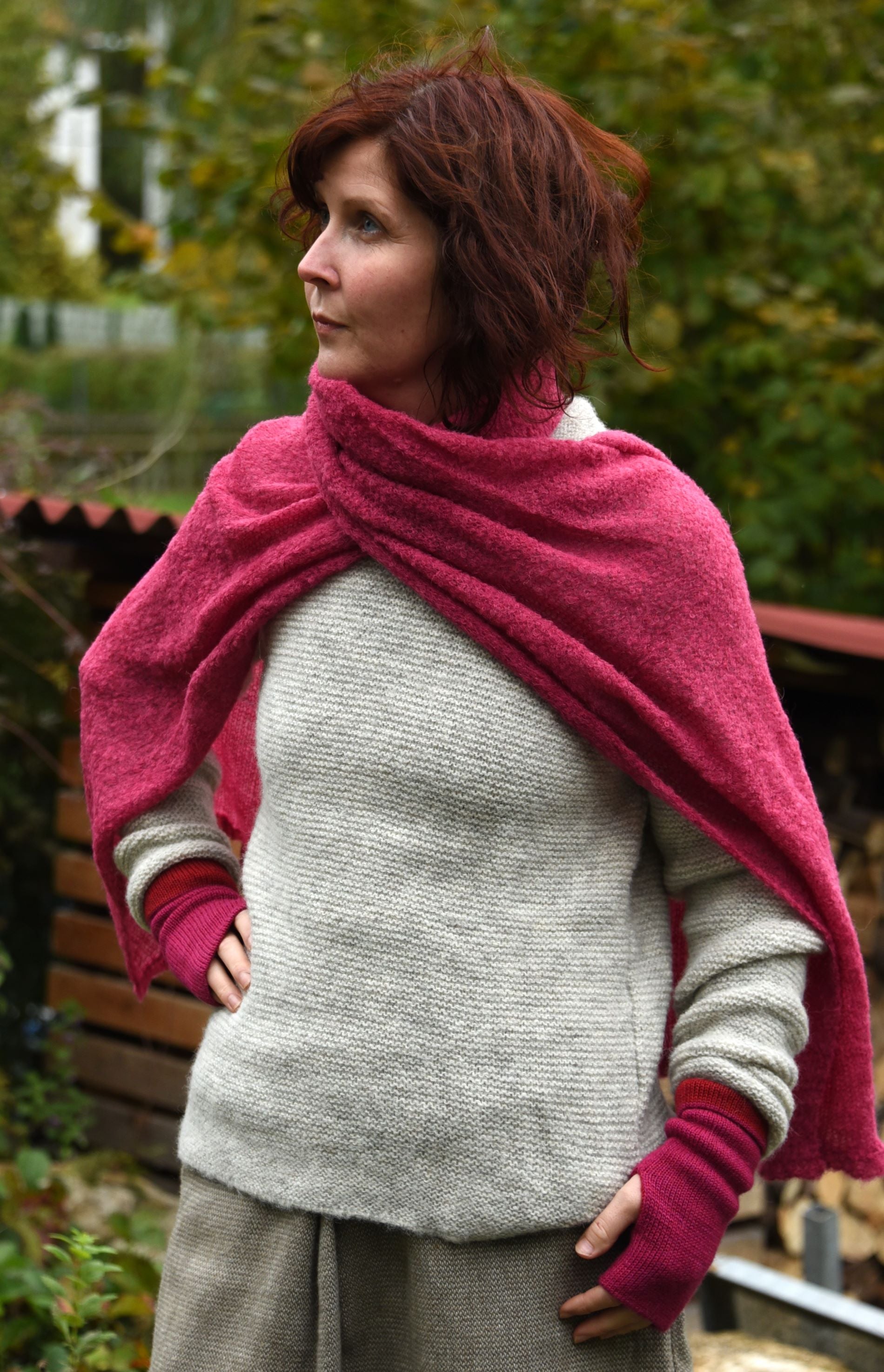 ALPAKA SCHAL I ALEGRA BOUCLE