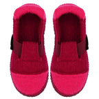 SLIPPER BERG I WOLLWALK - rot