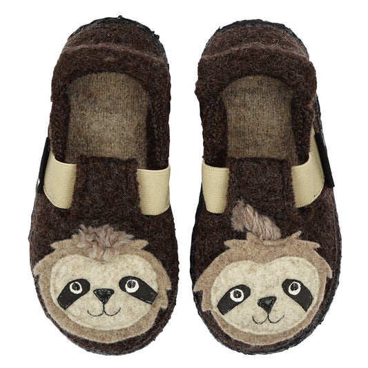 SLIPPER SHAGGY SLOTH I WOLLWALK