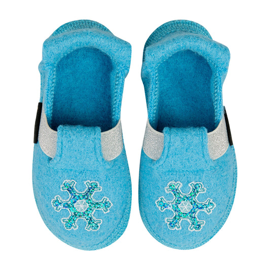SLIPPER SNOWFLAKE I WOLLWALK