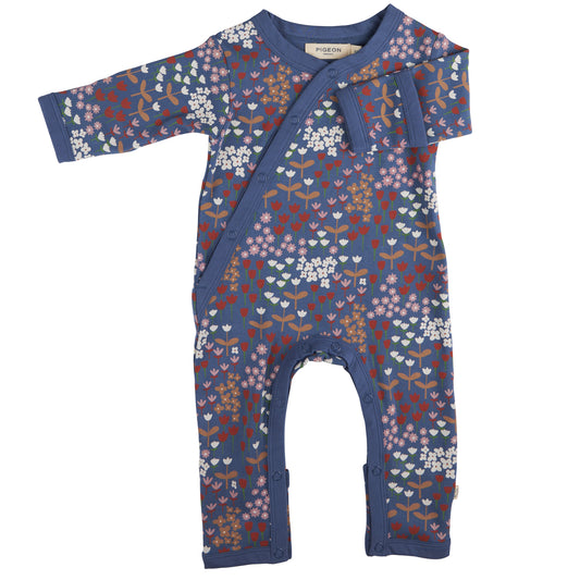STRAMPLER KIMONO ROMPER I BW - WIESE