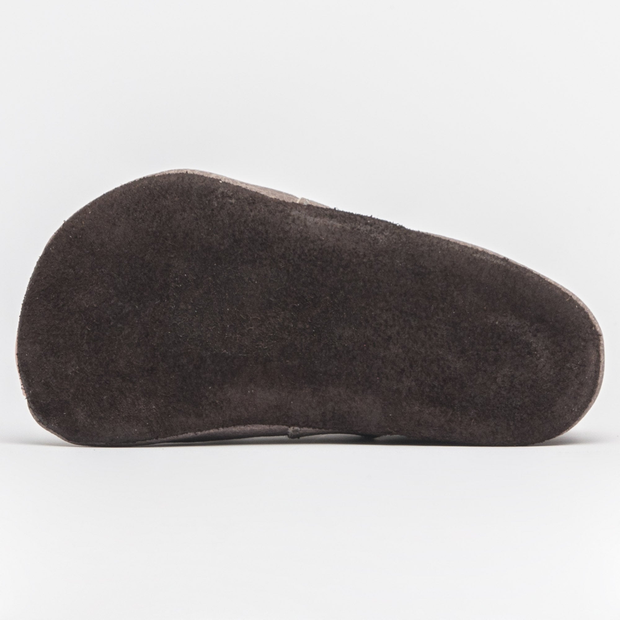KRABBELSCHUH MAUS I LEDERSOHLE - steingrau
